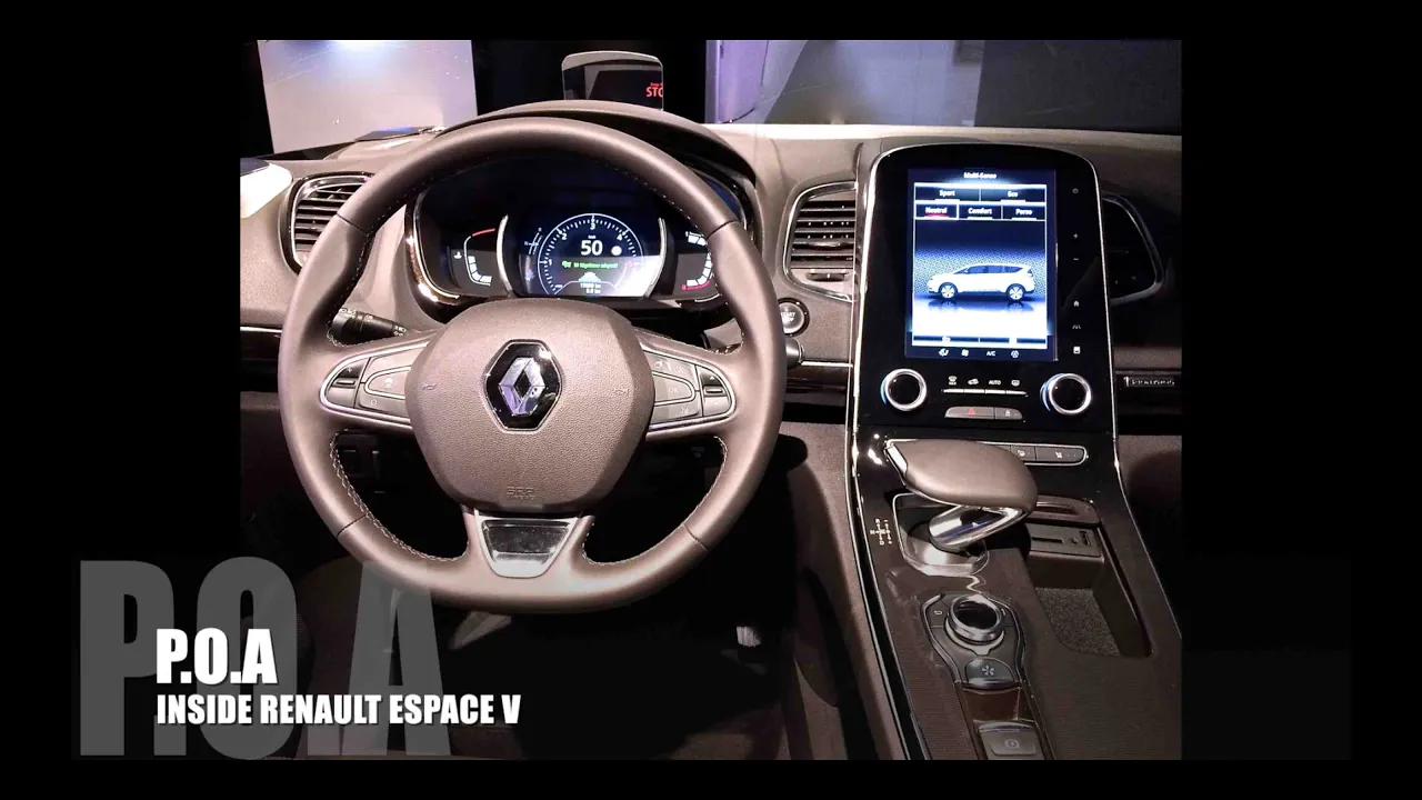 Inside Renault Espace V