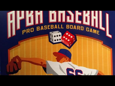 APBA Baseball - Basic Game Rules Breakdown and Gameplay
