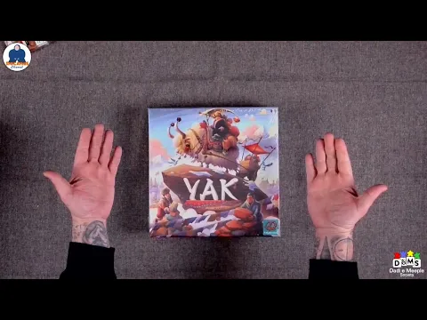 UNBOXING YAK - Board Game - #indabox