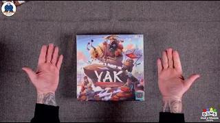 UNBOXING YAK - Board Game - #indabox