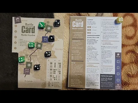 Market Garden Postcard Game