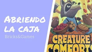 Creature Comforts- Unboxing