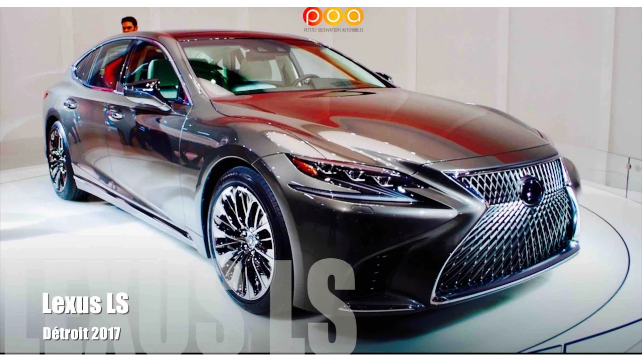 Nouvelle Lexus LS 2017 & Cadillac Escala - Salon automobile de Detroit 2017