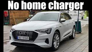 Living WITHOUT a home charger - five months/13000km in Audi E-Tron