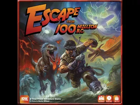 Session de jeu solo d'Escape from 100 Million B.C. - Épisode 1