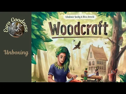Woodcraft Board Game Unboxing