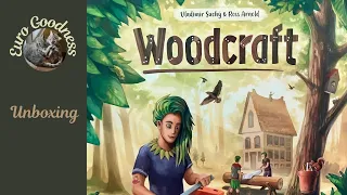 Woodcraft Board Game Unboxing
