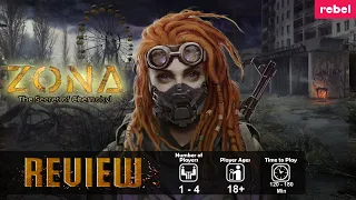 Zona: The Secrets of Chernobyl | Board Game Review | Adventure, Character Advancement