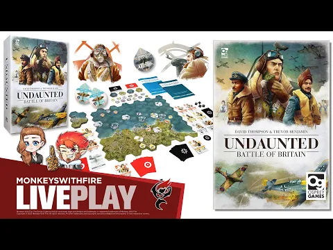 UNDAUNTED: BATTLE OF BRITAIN || OSPREY GAMES || BOARD GAME LIVE PLAY