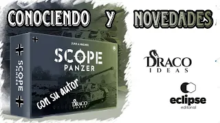 Scope Panzer con su autor y novedades Draco Ideas / Eclipse Editorial