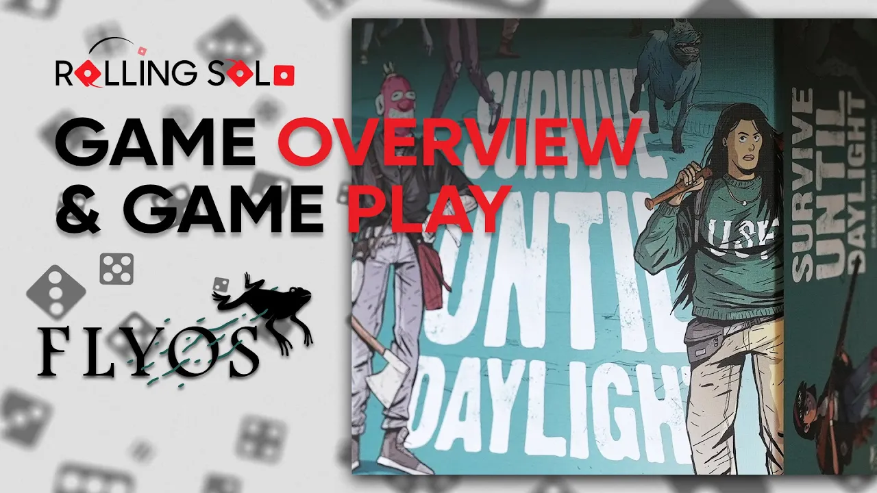Survive Until Daylight | Kickstarter Preview | Game Overview & Gameplay