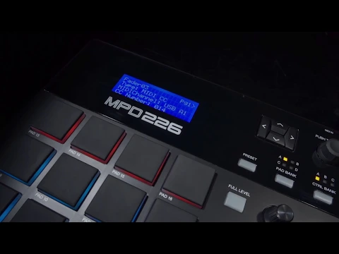 Product video thumbnail for Akai MPD218 Midi USB Pad Controller