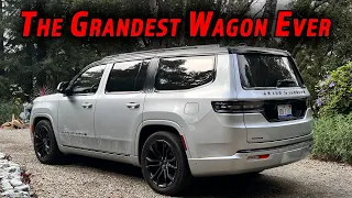 The 2022-2023 Grand Wagoneer Is Peak "Jeep" Even Though They Don't Always Call It A Jeep...