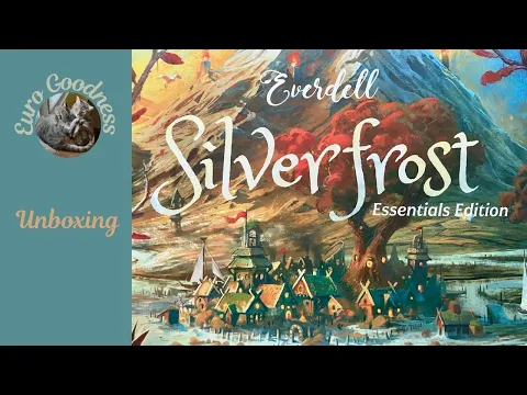 Everdell Silverfrost Board Game Unboxing