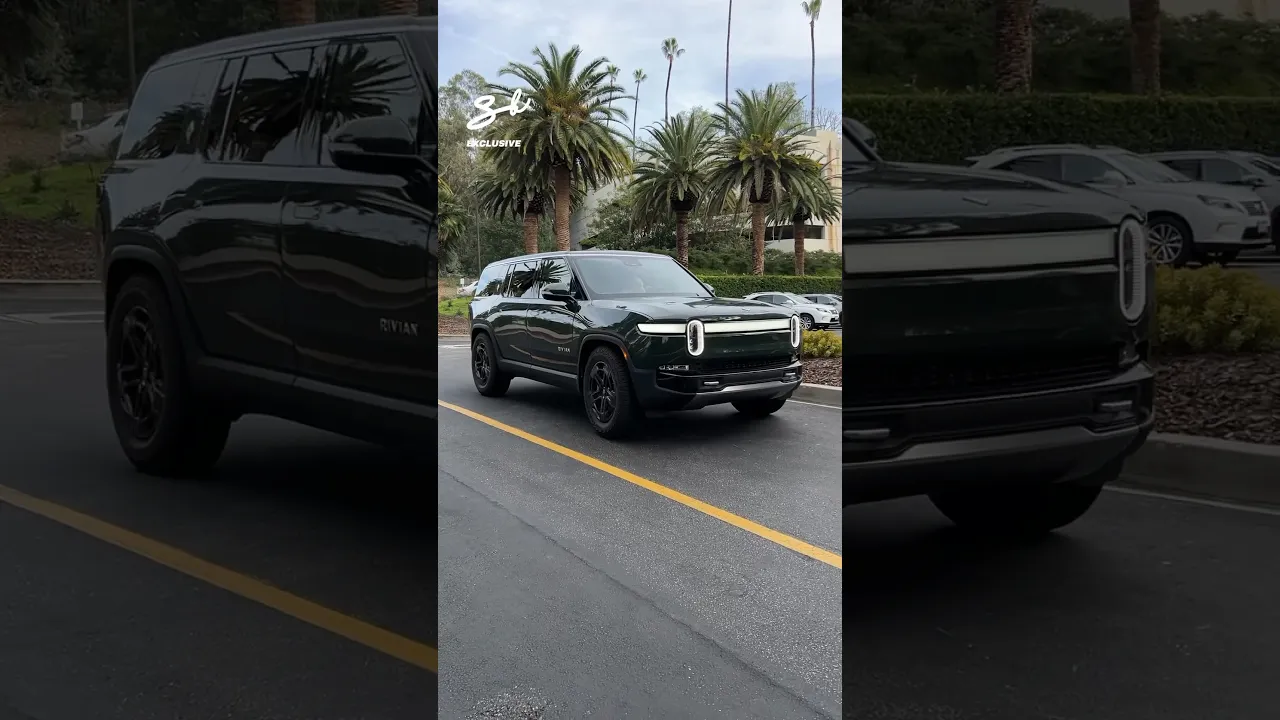 The Rivian R1S is the future of electric SUVs! 🤩⚡️ #rivian #r1s #supercar
