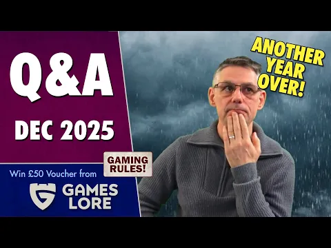 Monthly Live Q&A - Ask Me Anything - December 2025