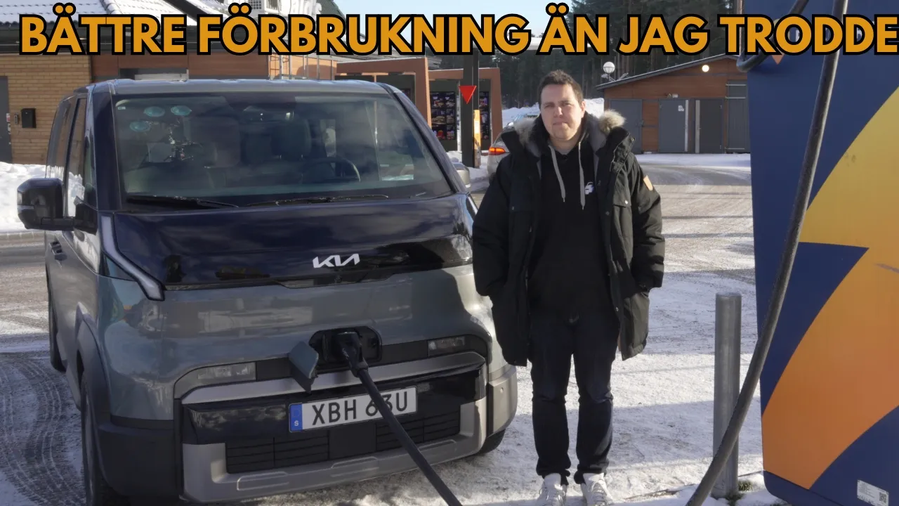 Kia PV5 Passanger - En fröjd att spendera 63 mil med