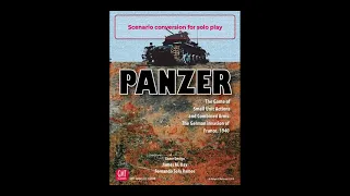 Panzer Solo Scenario 37 - Introduction