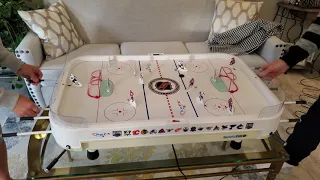 Ice FX East vs West Air Hockey game 