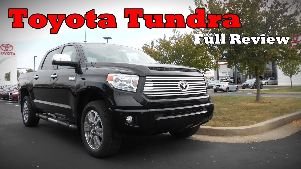 2017 Toyota Tundra: Full Review | SR, SR5, Limited, Platinum & 1794 Edition