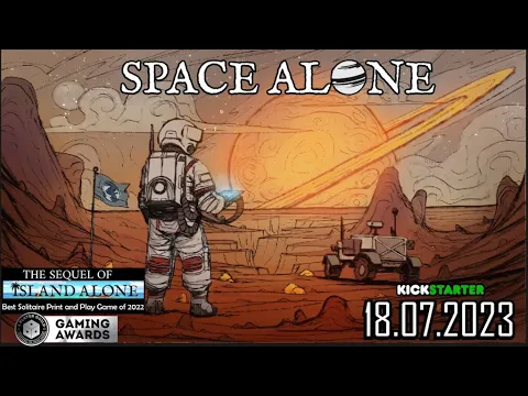 Space Alone - board game trailer
