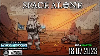 Space Alone - board game trailer