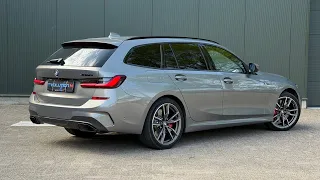 780NM at 3000RPM!? NEW TURBO for BMW M340i G21 1st TEST on AUTOBAHN!