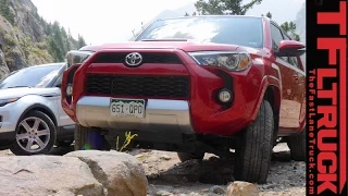 Toyota 4Runner vs Range Rover Evoque Off-Road Mashup Review (Part 2 of 2)