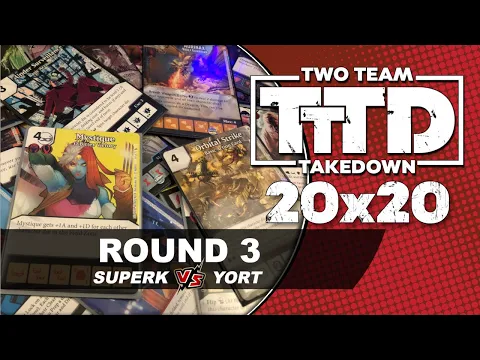 Dice Masters Two Team Takedown: 20 x 20 | Round 3 (SuperK vs Yort)