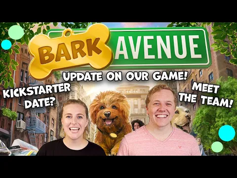 Bark Avenue Update: Design Complete! Details & dates on our board game!