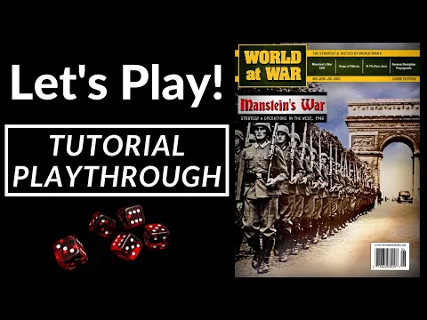 Let's Play! Tutorial Playthrough of Manstein's War