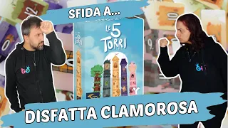 Le 5 torri, Partita Completa al gioco da tavolo di architetture pazze!