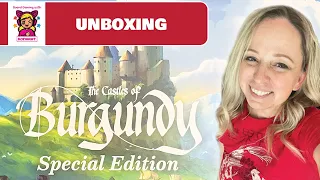 Unboxing Castles of Burgundy Special Edition