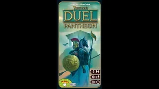 【汤米酱】Board Game 桌游教学068 7 Wonders Duel Pantheon Review 七大奇迹 对决 帕特农 介绍