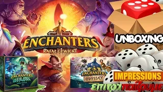 Enchanters Core, Overlords, Odyssey - Unboxing & Impressions by Epitrapaizoume.gr