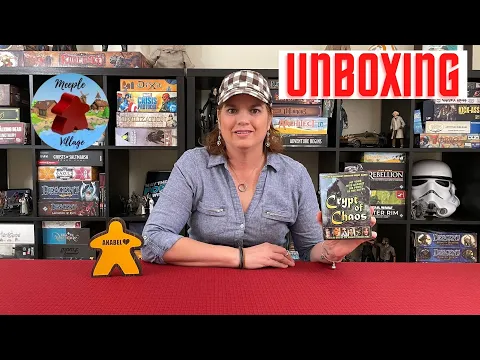 Crypt of Chaos Board Game Unboxing