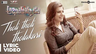 Abhimanyudu | Tholi Tholiga Tholakari Song with Lyrics | Vishal, Samantha | Yuvan Shankar Raja