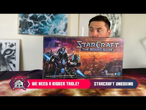 Starcraft board game - unboxing video 2020