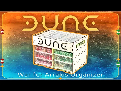 Dune: War for Arrakis Organizer - TheSpaceOrder