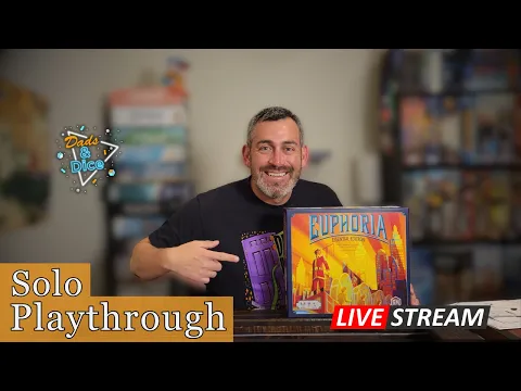 Euphoria Essential Edition | Solo Playthrough | Stonemaier Games | Livestream