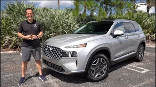 Is the 2022 Hyundai Santa Fe Hybrid a better SUV than a Toyota Highlander?