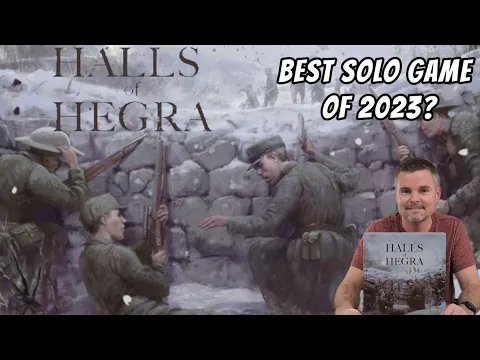 Halls Of Hegra - Best Solo Board Game of 2023??