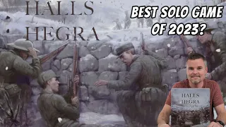 Halls Of Hegra - Best Solo Board Game of 2023??