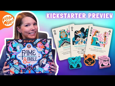 Fame & Fable Preview | Pumped Up Kickstarter
