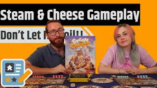Steam & Cheese Gameplay - Press, Spice & Serve!!