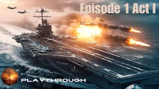 G.I. JOE Deck-Building Game | Campaign Playthrough | Raise the Flagg Expansion | Episode 1 Act 1