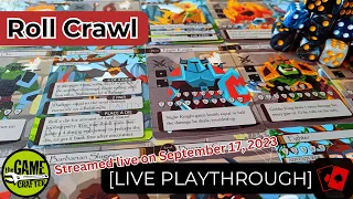 Playthrough (Live) | Roll Crawl (The Game Crafter)
