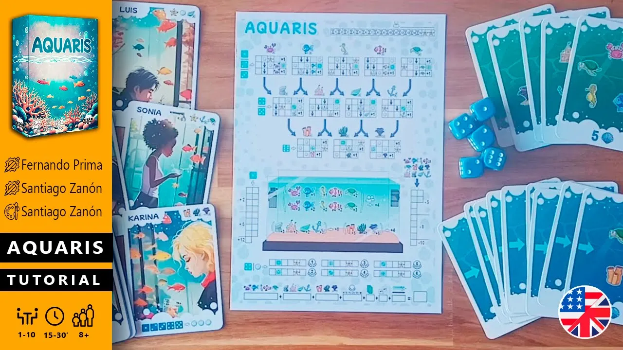 Aquaris - How to play - Kickstarter January 25, 2023 (ENGLISH)