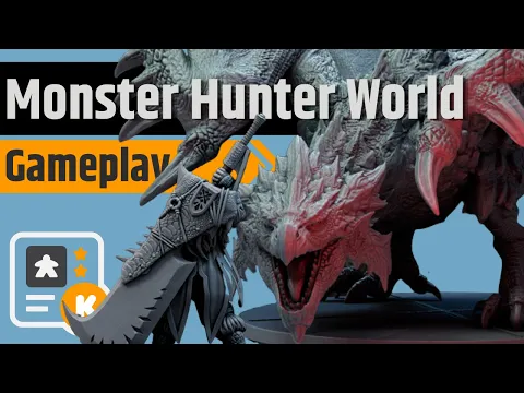 Monster Hunter World: The Board Game - Playthrough