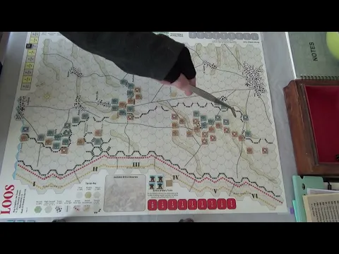 Loos: The Big Push, By Decision Games — About To Start The September 27th p.m. Turn